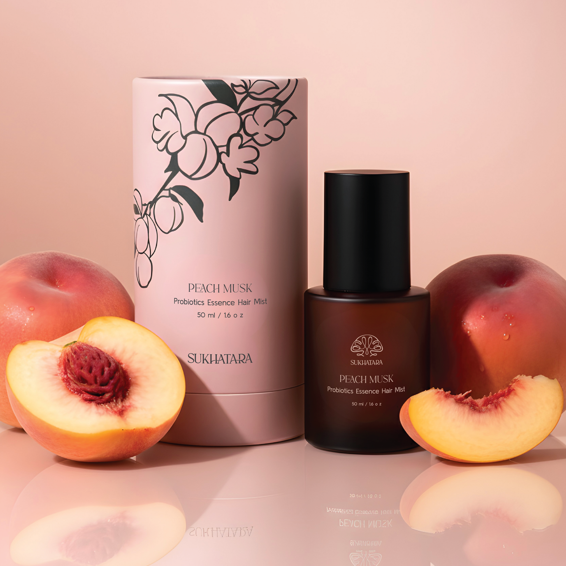 B-shikiCLEAR HERB MIST 100ml4箱(バラ売り可) Peach Musk Probiotics Essence Hair Mist – SUKHATARA